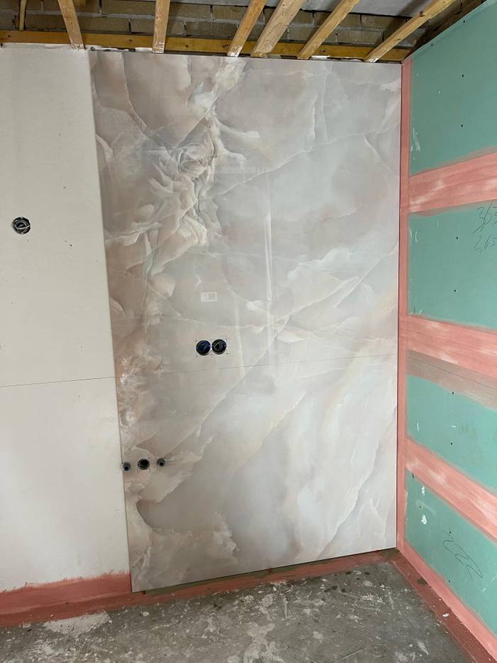 XXL slabs badkamer in Amstelveen detail 6