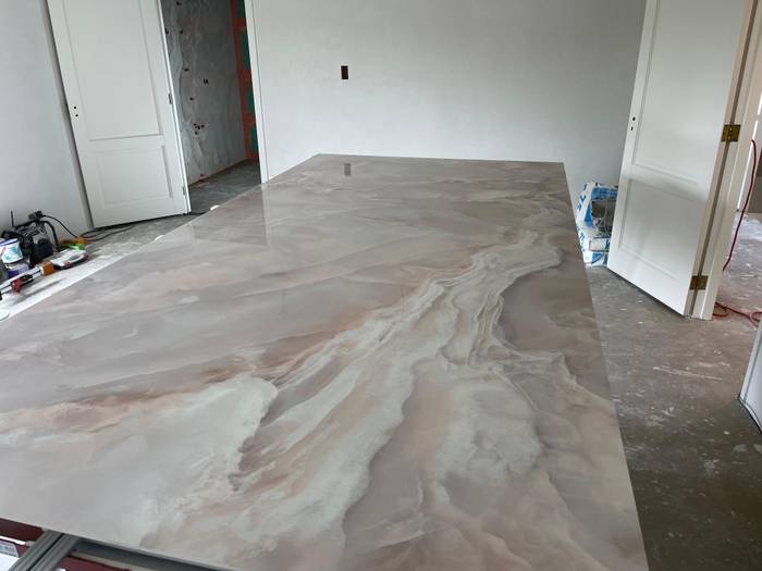 XXL slabs badkamer in Amstelveen detail 7