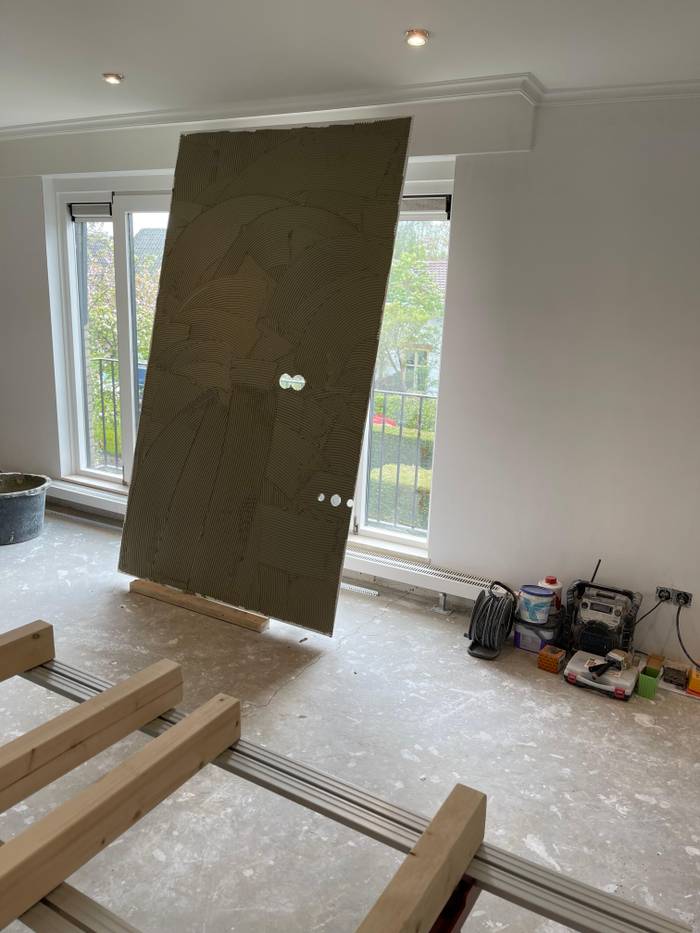 XXL slabs badkamer in Amstelveen detail 10
