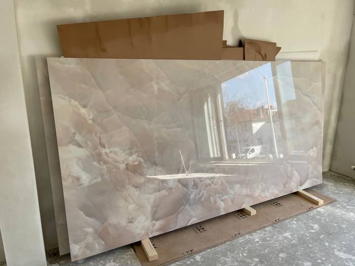 XXL slabs badkamer in Amstelveen detail 3