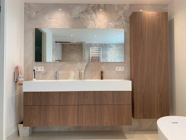 XXL slabs badkamer in Amstelveen
